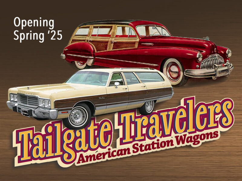 Tailgate Travelers station wagon exhibit